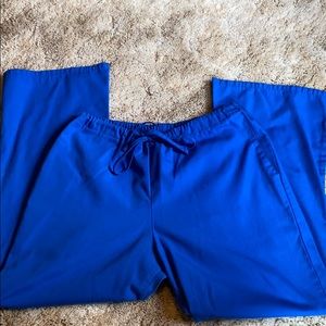 Cherokee Workwear Royal Blue Scrub Pants